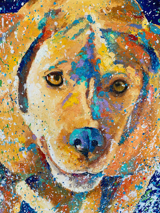 Original art for sale at UGallery.com | The Chase by Jeff Fleming | $3,100 | oil painting | 48' h x 36' w | photo 4