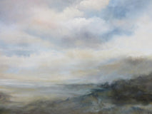Original art for sale at UGallery.com | Beyond Today by Jenn Williamson | $2,250 | oil painting | 24' h x 48' w | thumbnail 4