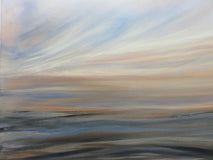 Original art for sale at UGallery.com | Sunset View by Jenn Williamson | $1,000 | oil painting | 20' h x 24' w | thumbnail 4