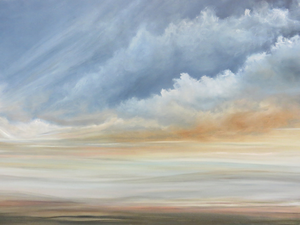 The Wind and Waves Still Know by Jenn Williamson |  Closeup View of Artwork 