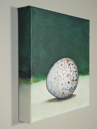 The Bird Waits in the Egg #13 by Jennifer Ross |  Side View of Artwork 
