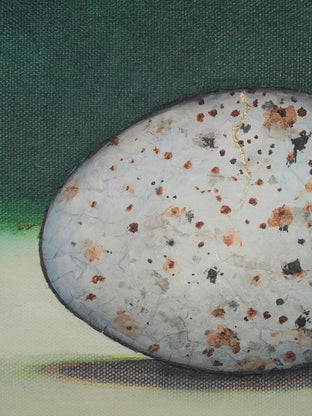The Bird Waits in the Egg #13 by Jennifer Ross |   Closeup View of Artwork 
