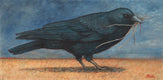 Original art for sale at UGallery.com | Where Shall I Build My Nest? by Jennifer Ross | $650 | oil painting | 10' h x 20' w | thumbnail 1