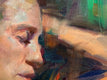 Original art for sale at UGallery.com | Grace by Jerry Salinas | $925 | oil painting | 12' h x 24' w | thumbnail 4