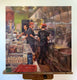 Original art for sale at UGallery.com | Ramen House by Jerry Salinas | $1,350 | oil painting | 20' h x 20' w | thumbnail 3