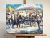 Original art for sale at UGallery.com | Should We Buy It? by Jerry Salinas | $850 | oil painting | 16' h x 20' w | thumbnail 3
