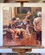 Original art for sale at UGallery.com | Where to Next by Jerry Salinas | $1,025 | oil painting | 20' h x 20' w | thumbnail 3