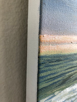 A Flock of Seagulls by Jesse Aldana |  Side View of Artwork 