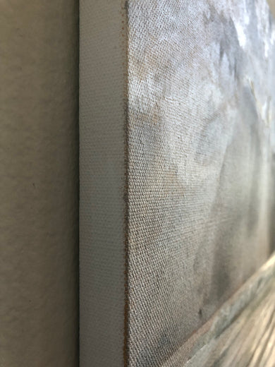 Autumn by Jesse Aldana |  Side View of Artwork 