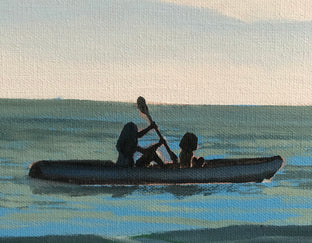 Original art for sale at UGallery.com | Big Blue by Jesse Aldana | $1,375 | oil painting | 24' h x 30' w | photo 4
