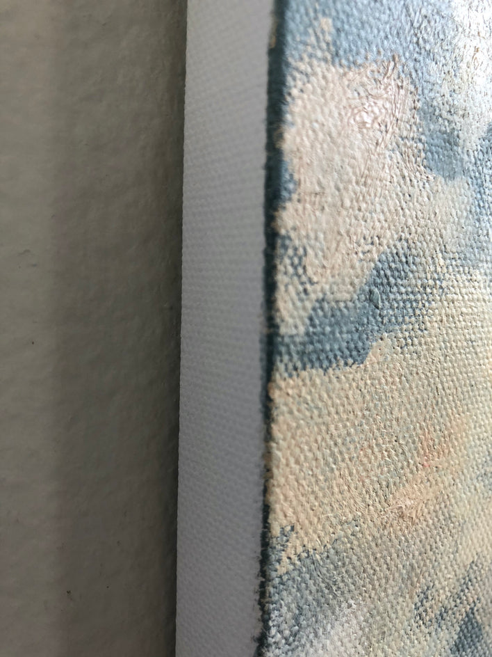 Evening over Palisades Park by Jesse Aldana |  Side View of Artwork 