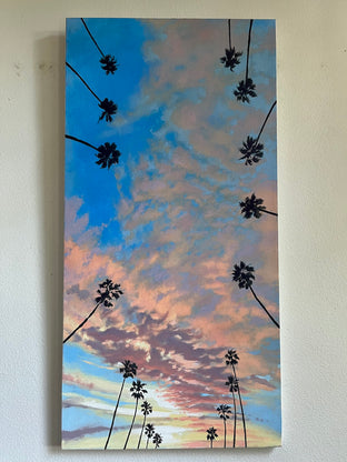 Original art for sale at UGallery.com | Fading Rose by Jesse Aldana | $1,400 | oil painting | 36' h x 18' w | photo 3