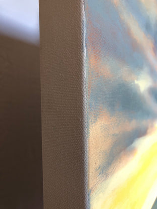 Original art for sale at UGallery.com | Glitter by Jesse Aldana | $5,200 | oil painting | 48' h x 48' w | photo 3