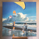 Original art for sale at UGallery.com | Kittyhawk by Jesse Aldana | $5,200 | oil painting | 48' h x 48' w | thumbnail 3