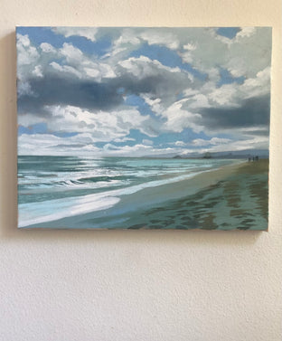 Original art for sale at UGallery.com | Making Tracks by Jesse Aldana | $725 | oil painting | 16' h x 20' w | photo 3