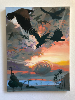 Murder@Sunset by Jesse Aldana |  Context View of Artwork 