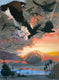 Original art for sale at UGallery.com | Murder@Sunset by Jesse Aldana | $1,050 | oil painting | 24' h x 18' w | thumbnail 1