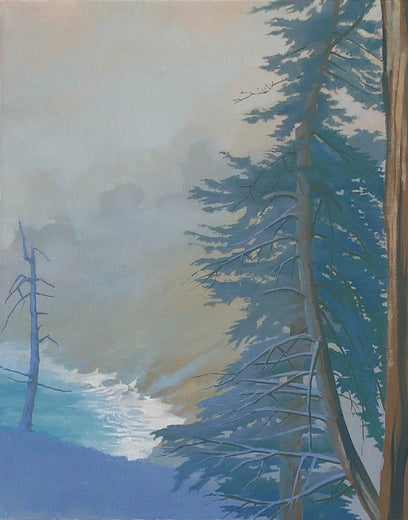 Redwoods on a Foggy Coast by Jesse Aldana |  Artwork Main Image 