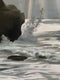Original art for sale at UGallery.com | Sea Foam by Jesse Aldana | $1,400 | oil painting | 36' h x 24' w | thumbnail 4