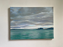 Original art for sale at UGallery.com | Secret Mountain by Jesse Aldana | $1,050 | oil painting | 18' h x 24' w | thumbnail 3