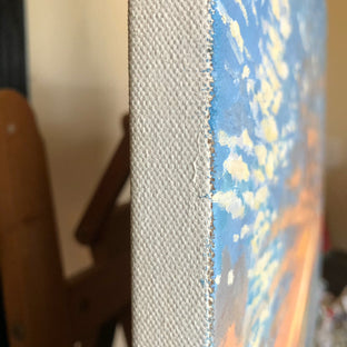 Original art for sale at UGallery.com | Sunburst by Jesse Aldana | $725 | oil painting | 16' h x 20' w | photo 2