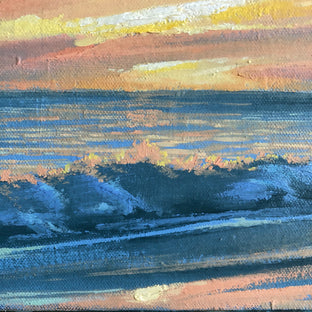 Original art for sale at UGallery.com | Sunburst by Jesse Aldana | $725 | oil painting | 16' h x 20' w | photo 4