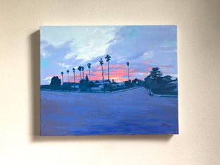 Original art for sale at UGallery.com | Thanksgiving Blues by Jesse Aldana | $725 | oil painting | 16' h x 20' w | photo 3