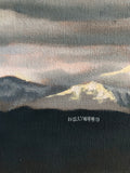 Original art for sale at UGallery.com | That Time It Snowed on the Hollywood Sign by Jesse Aldana | $725 | oil painting | 16' h x 20' w | thumbnail 4