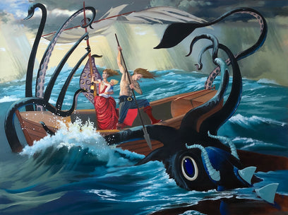 The Angry Sea - Special Commission by Jesse Aldana | Artwork Main Image