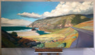 Original art for sale at UGallery.com | The Green Sea by Jesse Aldana | $5,600 | oil painting | 36' h x 72' w | thumbnail 3