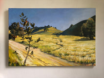 Original art for sale at UGallery.com | The Long Cut by Jesse Aldana | $1,600 | oil painting | 24' h x 36' w | thumbnail 3