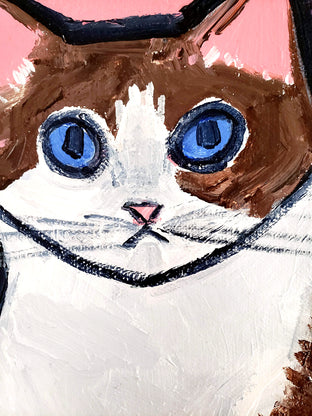 Big Kitty by Jessica JH Roller |   Closeup View of Artwork 