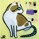 Original art for sale at UGallery.com | Cat on Light Yellow by Jessica JH Roller | $275 | acrylic painting | 10' h x 10' w | thumbnail 1