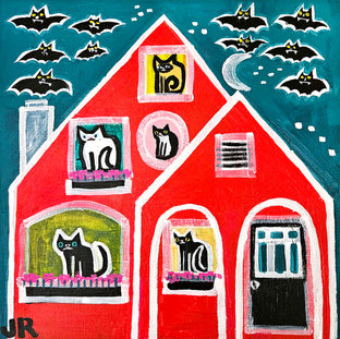Cats and Bats by Jessica JH Roller |  Artwork Main Image 