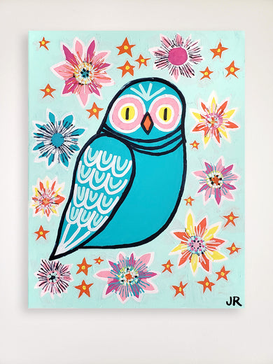 Floridian Owl by Jessica JH Roller |  Context View of Artwork 