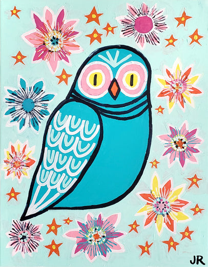 Floridian Owl by Jessica JH Roller |  Artwork Main Image 