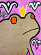 Original art for sale at UGallery.com | King Toad by Jessica JH Roller | $700 | acrylic painting | 30' h x 30' w | thumbnail 4