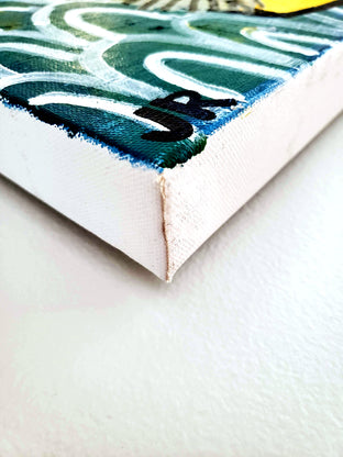 Reliable Sailboat by Jessica JH Roller |   Closeup View of Artwork 