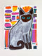 Original art for sale at UGallery.com | Siamese Kitten by Jessica JH Roller | $375 | acrylic painting | 16' h x 12' w | thumbnail 3