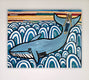Original art for sale at UGallery.com | Whale Ride by Jessica JH Roller | $875 | acrylic painting | 22' h x 28' w | thumbnail 3