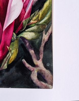 Original art for sale at UGallery.com | Moody Magnolias by Jinny Tomozy | $1,700 | watercolor painting | 14' h x 20' w | photo 2