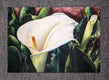 Original art for sale at UGallery.com | Portrait of a Lily by Jinny Tomozy | $1,700 | watercolor painting | 14' h x 20' w | thumbnail 3