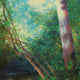 Original art for sale at UGallery.com | Beside Still Waters by Jo Galang | $575 | oil painting | 14' h x 11' w | thumbnail 4
