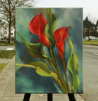 Calla Lily by Jo Galang |  Context View of Artwork 