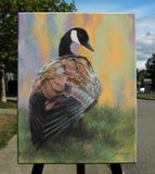 Original art for sale at UGallery.com | In Solitude by Jo Galang | $575 | oil painting | 14' h x 11' w | thumbnail 3