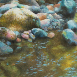 In the Stillness of the Moment by Jo Galang |   Closeup View of Artwork 