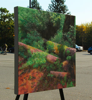 Nature in Harmony by Jo Galang |  Side View of Artwork 