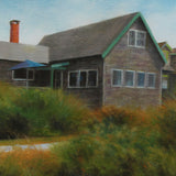 Original art for sale at UGallery.com | The Beach House by Jo Galang | $525 | oil painting | 11' h x 14' w | thumbnail 4