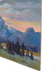 Original art for sale at UGallery.com | Sunset on the Tetons by Joanie Ford | $350 | oil painting | 12' h x 22' w | thumbnail 2