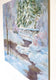 Original art for sale at UGallery.com | Fresh Snow by the Creek by Joanie Ford | $275 | pastel artwork | 12' h x 15' w | thumbnail 2